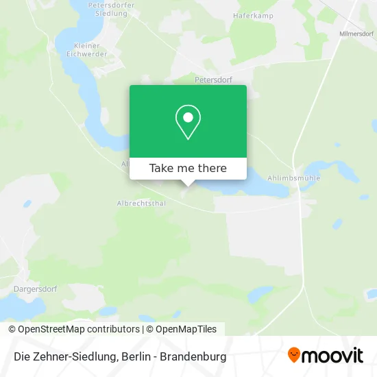 Карта Die Zehner-Siedlung