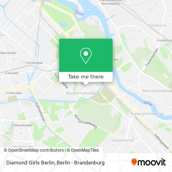 Карта Diamond Girls Berlin