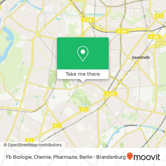 Fb Biologie, Chemie, Pharmazie map