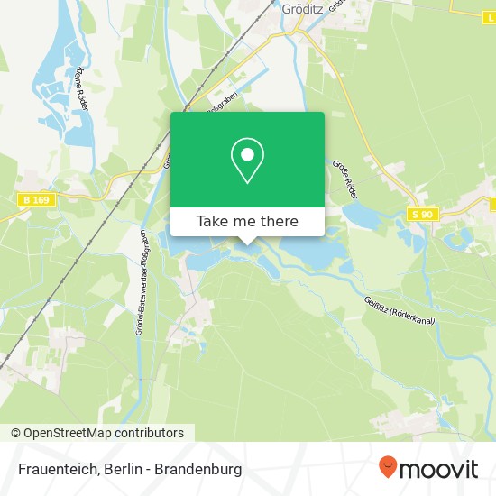 Frauenteich map
