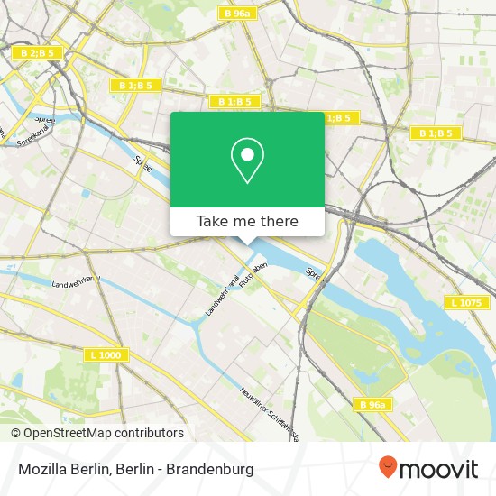 Mozilla Berlin map