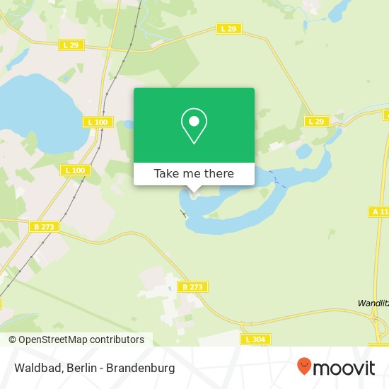 Waldbad map