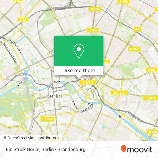 Ein Stück Berlin map