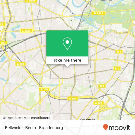Bellwinkel map