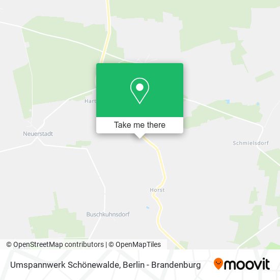 Umspannwerk Schönewalde map