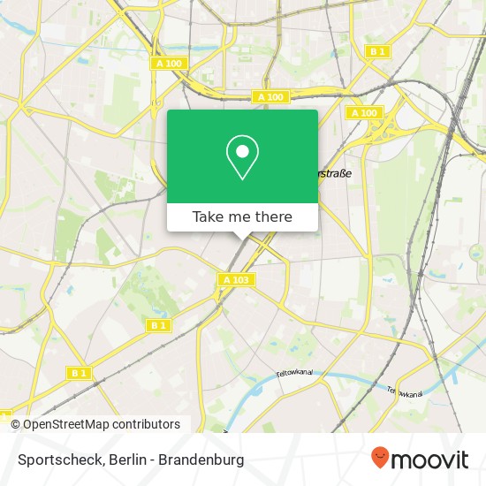 Sportscheck map