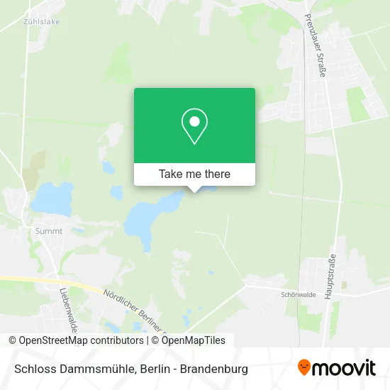 Карта Schloss Dammsmühle