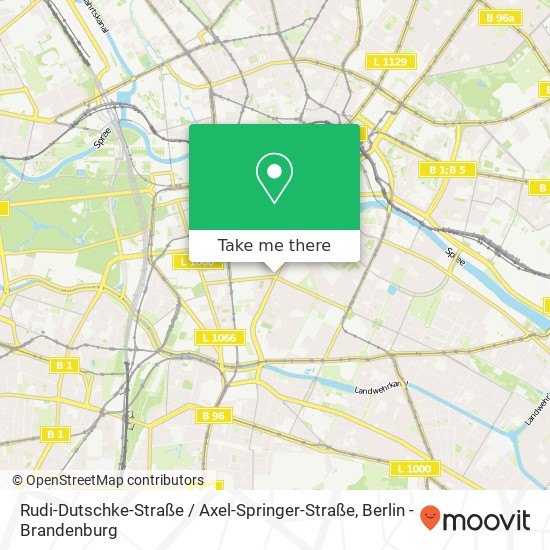 Rudi-Dutschke-Straße / Axel-Springer-Straße map