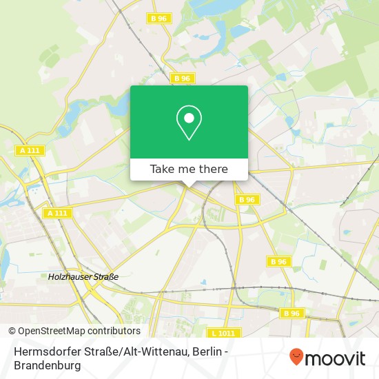 Hermsdorfer Straße / Alt-Wittenau map
