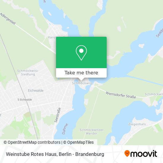 Weinstube Rotes Haus map