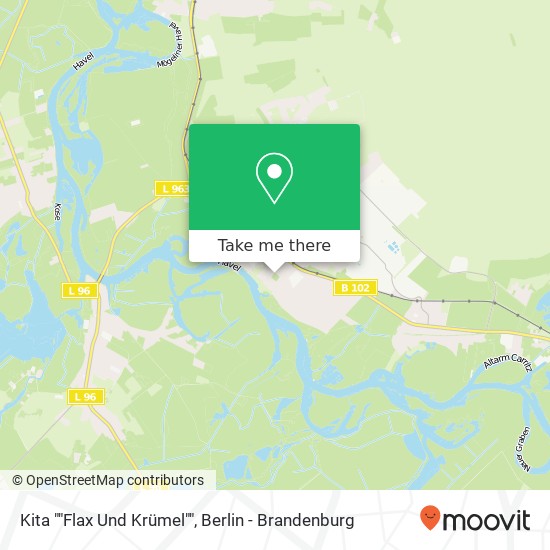 Kita ""Flax Und Krümel"" map