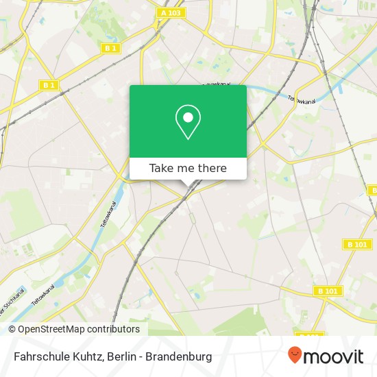 Fahrschule Kuhtz map