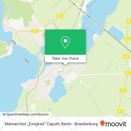 Männerchor „Einigkeit“ Caputh map