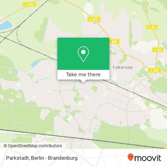 Parkstadt map