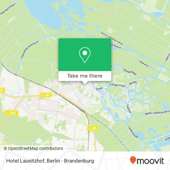 Hotel Lausitzhof map