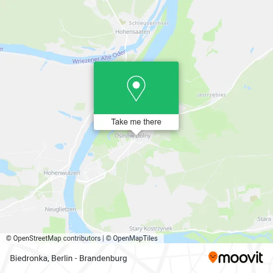 Biedronka map