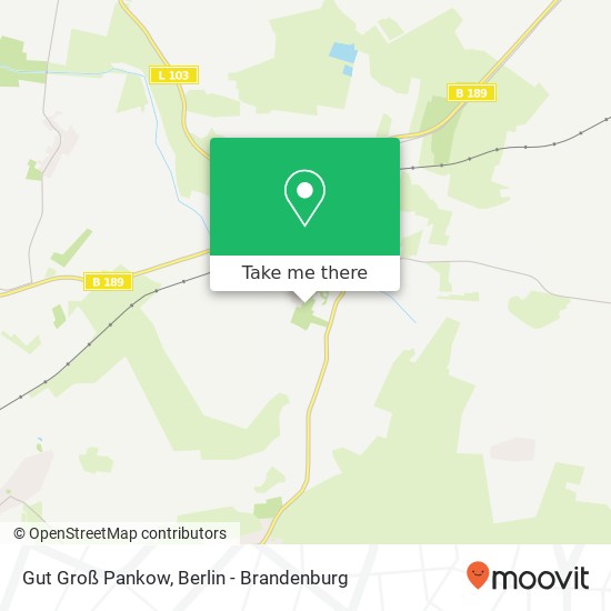 Карта Gut Groß Pankow