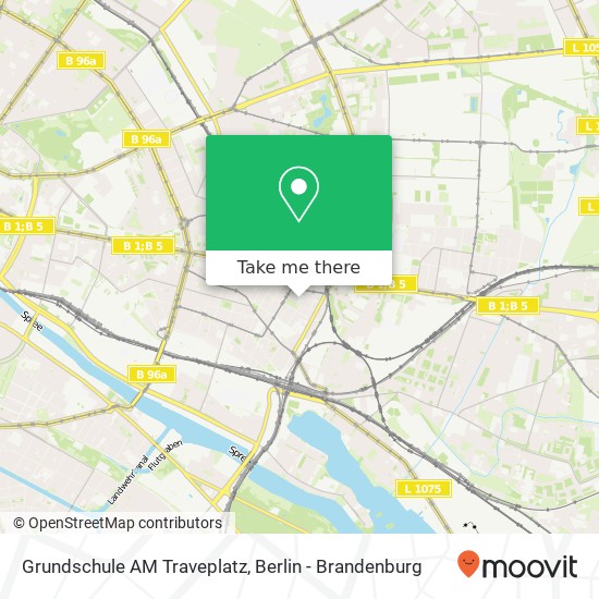 Grundschule AM Traveplatz map