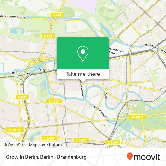 Карта Grow In Berlin