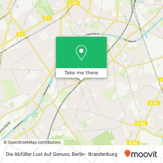 Die Abfüller Lust Auf Genuss map