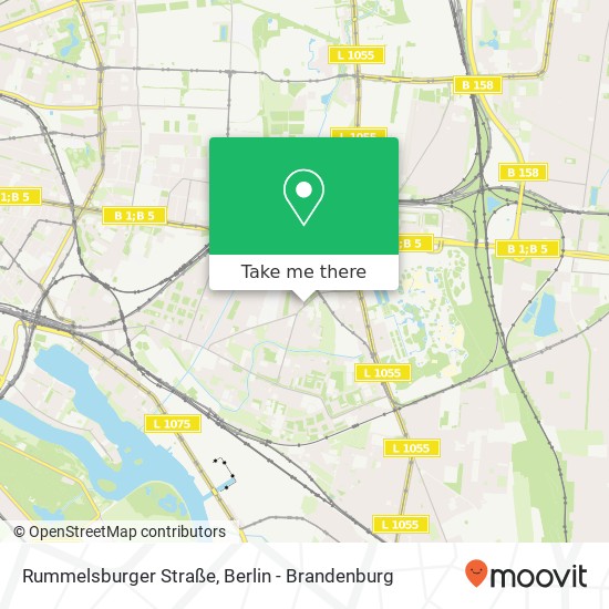 Rummelsburger Straße map