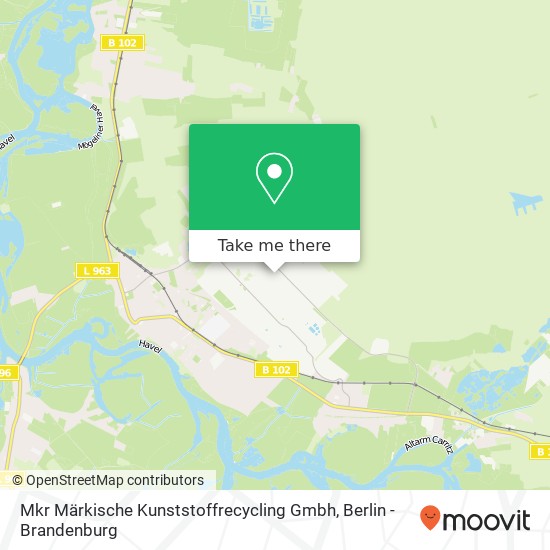 Карта Mkr Märkische Kunststoffrecycling Gmbh