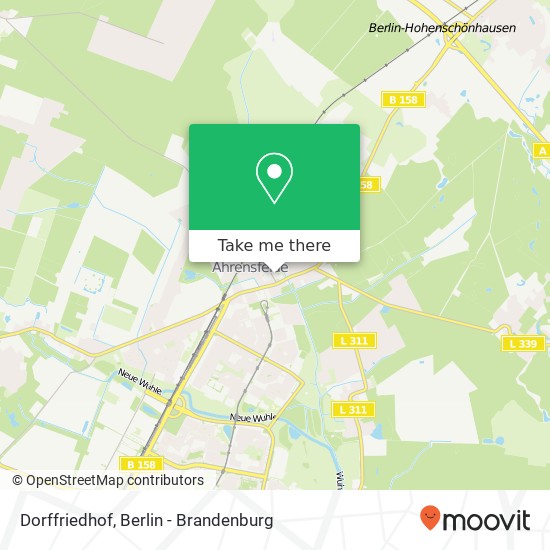 Dorffriedhof map