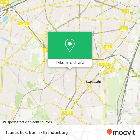 Taunus Eck map