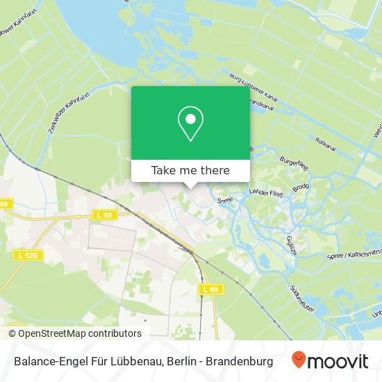 Balance-Engel Für Lübbenau map