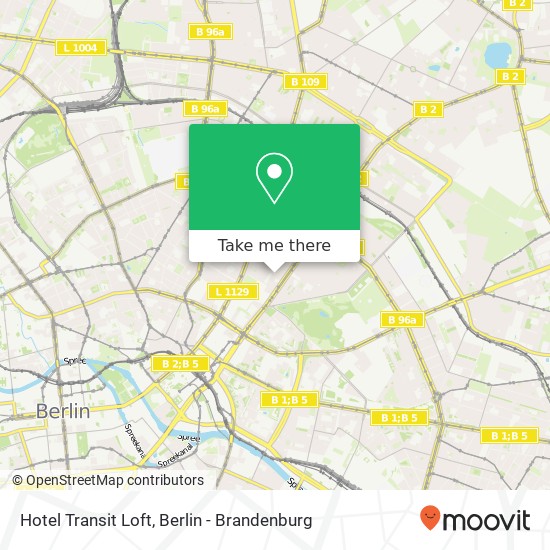 Hotel Transit Loft map