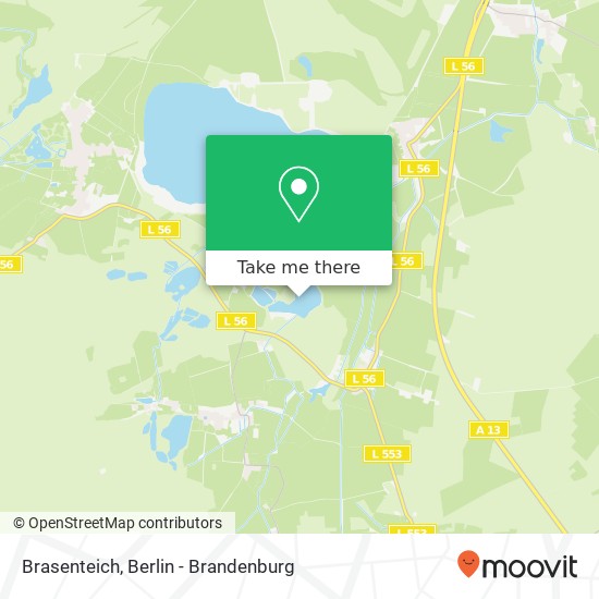 Brasenteich map