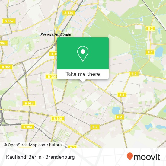 Kaufland map