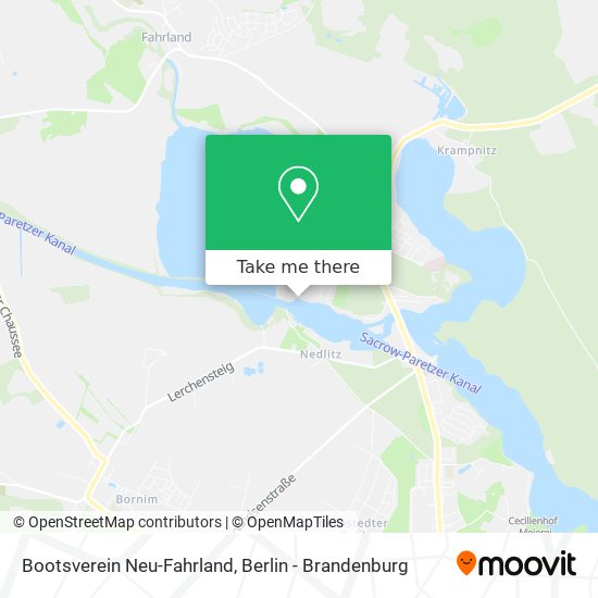 Bootsverein Neu-Fahrland map