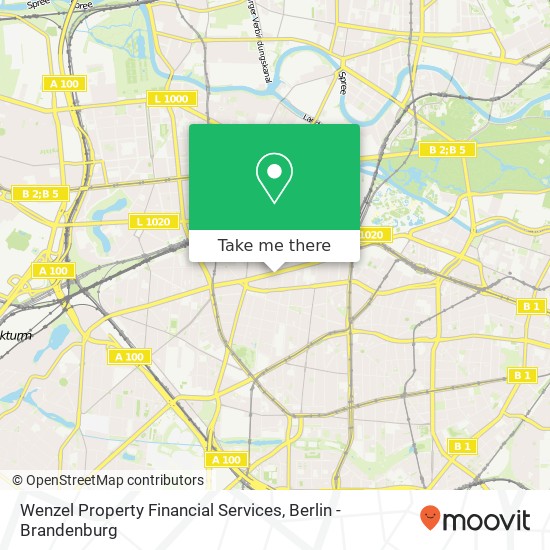 Wenzel Property Financial Services map