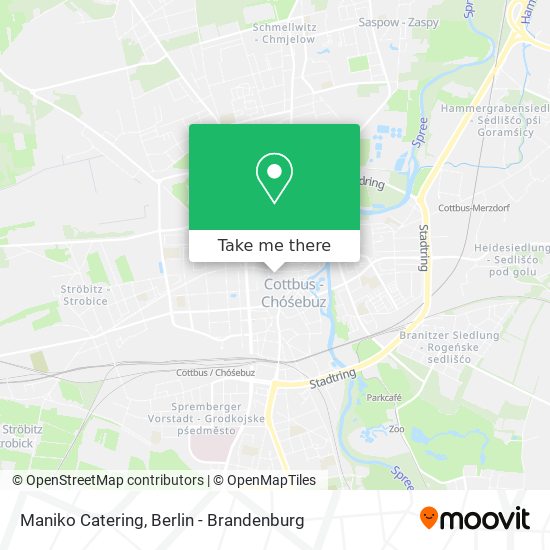 Карта Maniko Catering