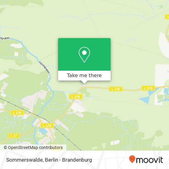 Sommerswalde map