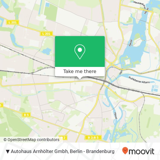 Карта ▼ Autohaus Arnhölter Gmbh