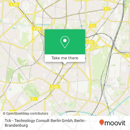 Tcb - Technology Consult Berlin Gmbh map