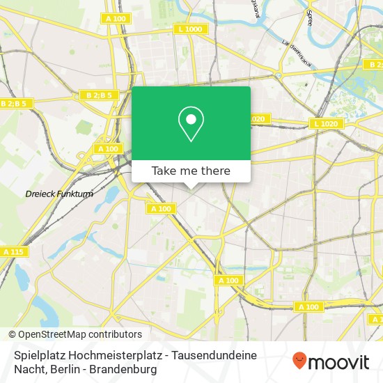 Spielplatz Hochmeisterplatz - Tausendundeine Nacht map