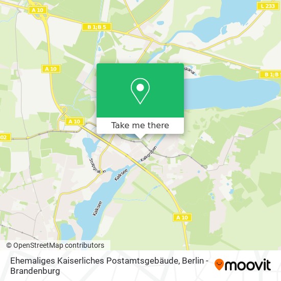 Ehemaliges Kaiserliches Postamtsgebäude map