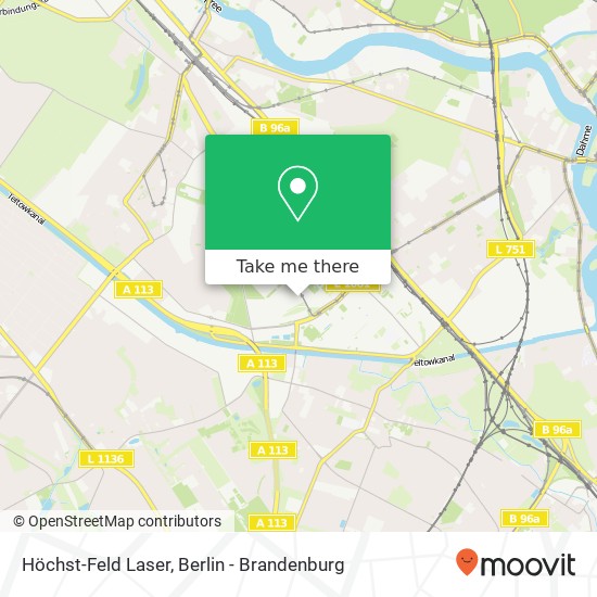 Карта Höchst-Feld Laser