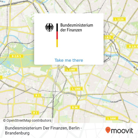 Bundesministerium Der Finanzen map