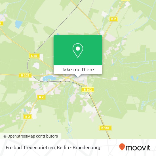 Freibad Treuenbrietzen map