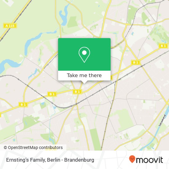 Ernsting's Family map