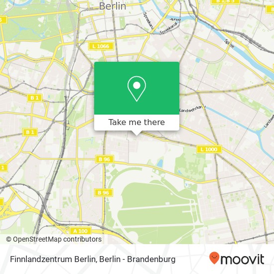 Finnlandzentrum Berlin map