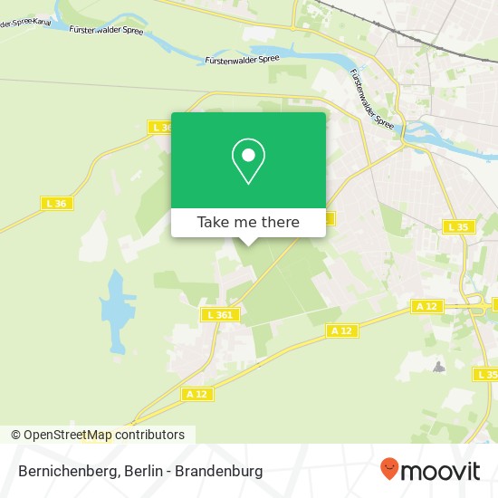 Bernichenberg map