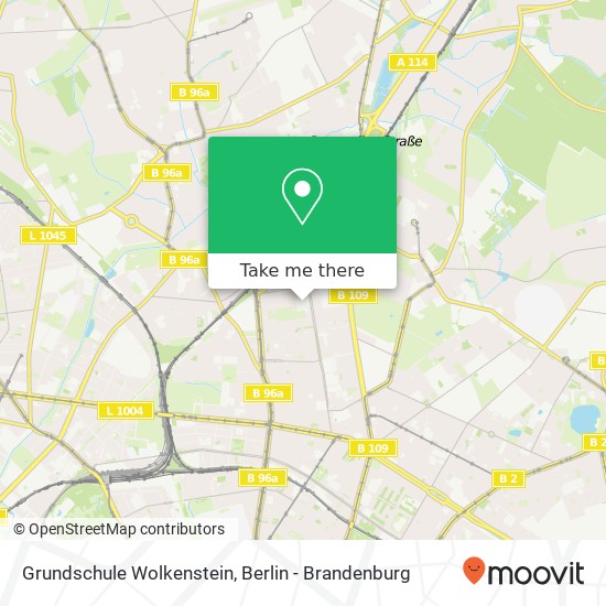 Grundschule Wolkenstein map