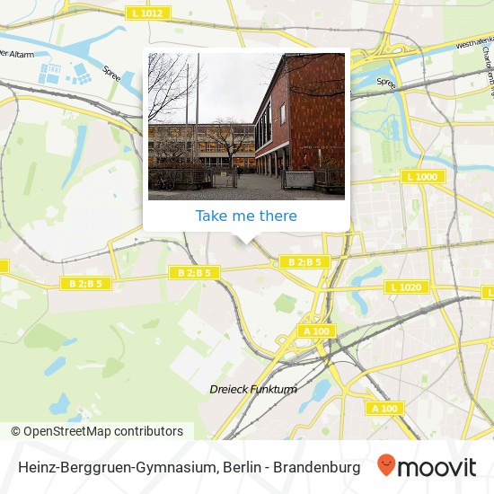 Heinz-Berggruen-Gymnasium map