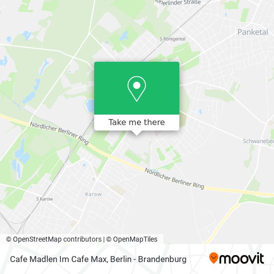 Карта Cafe Madlen Im Cafe Max