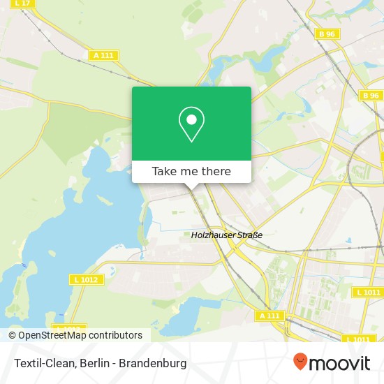 Textil-Clean map